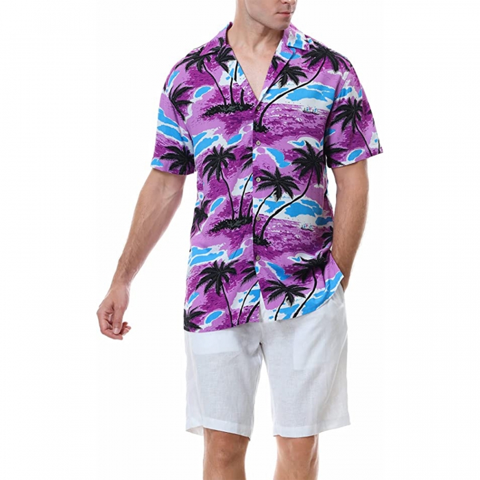 Full Dye Sublimation Hawaiian Shirt