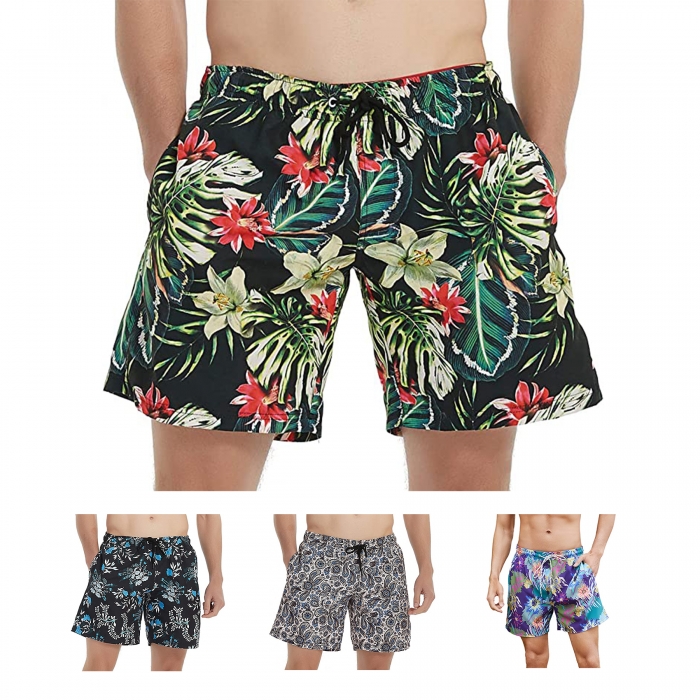 Mens Quick Dry Swim Trunks