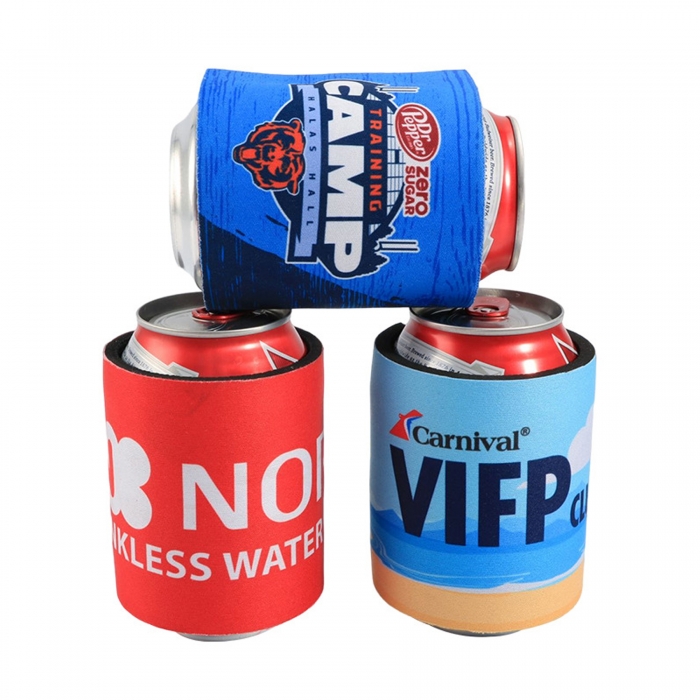 Neoprene Slap Wrap Can Cooler Sleeves