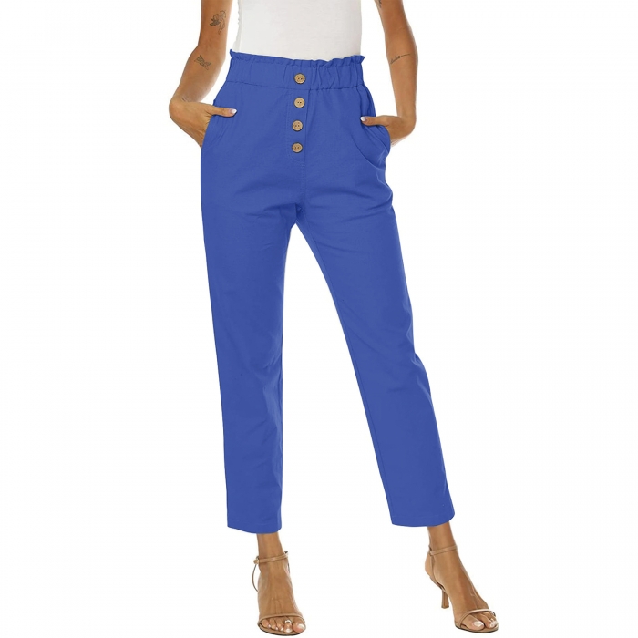 Womens Casual Loose Pants with Pockets