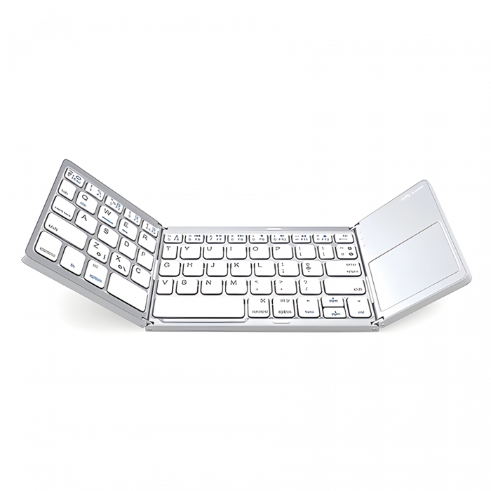 Wireless Bluetooth Foldable Keyboard with Touchpad