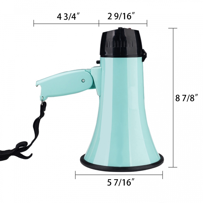 25W Portable Megaphone