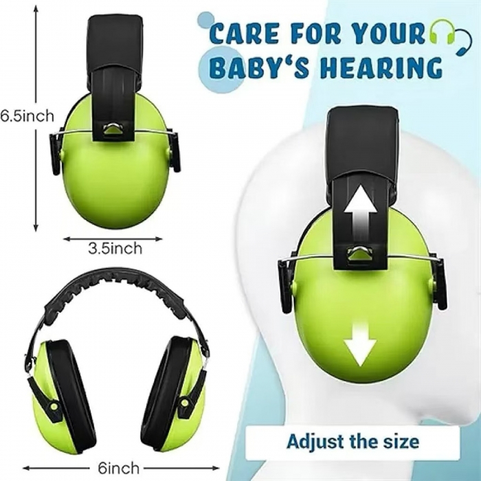 Comfortable Childrens Noise-Canceling Earmuffs