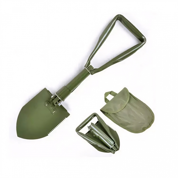 Foldable Shovel w/ Serrated Edge