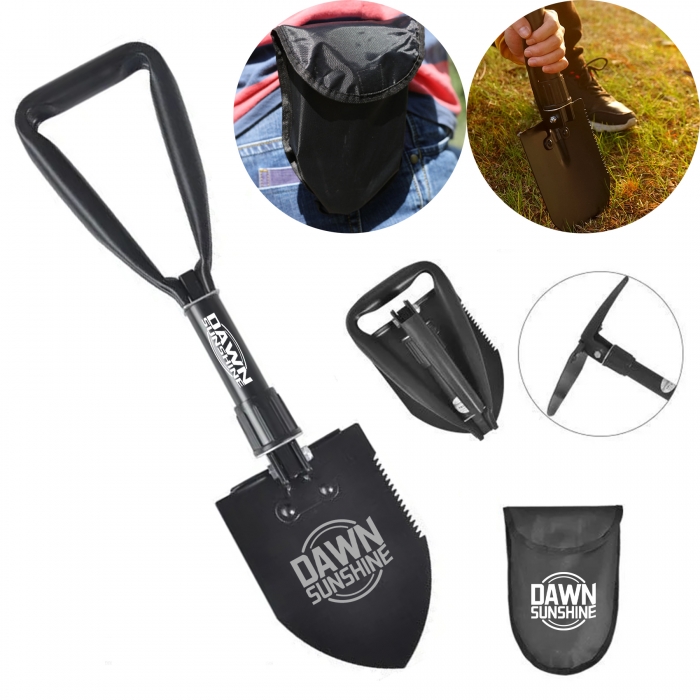Foldable Shovel w/ Serrated Edge