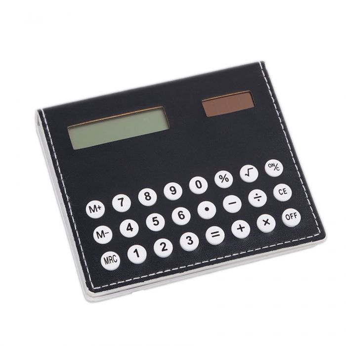 Colored Self-Stick Memo Note Pads Set with Calculator