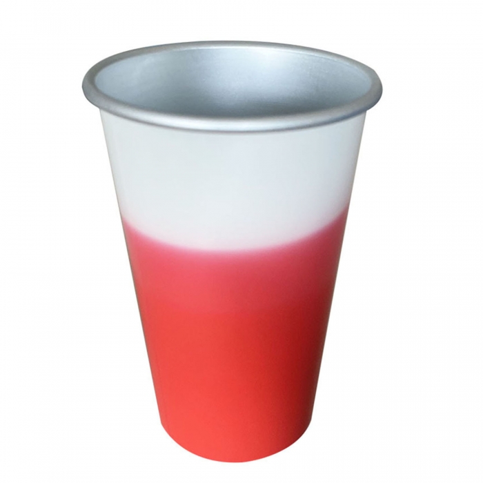 14oz Full Color Changing Aluminum Cup