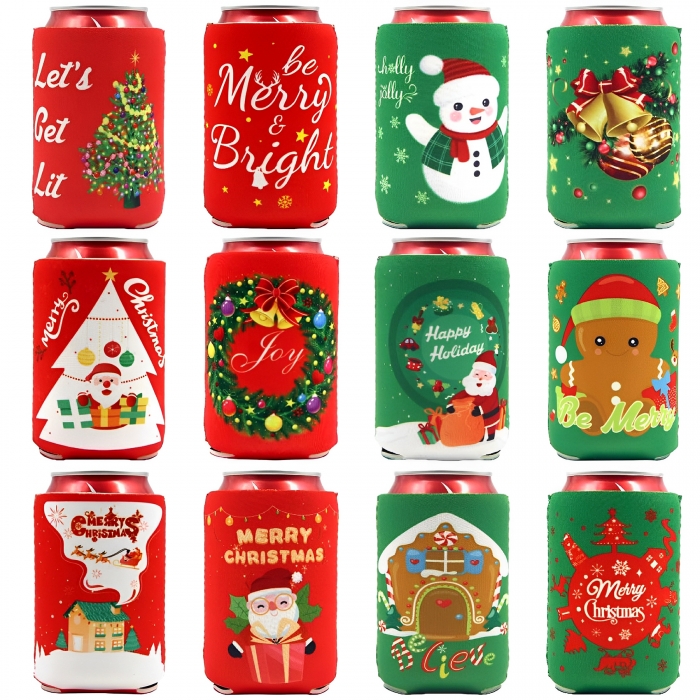 Christmas Kan Tastic Can Cooler