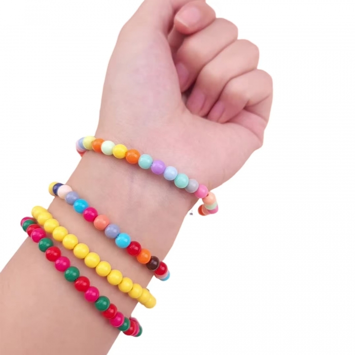 Mixed Color Beads Bracelet