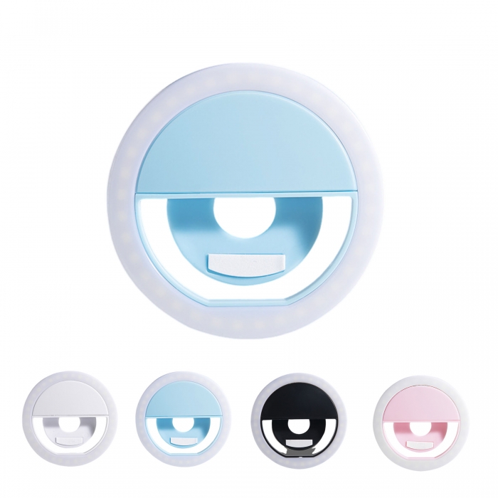 Semi-ring Clip-on Selfie Light