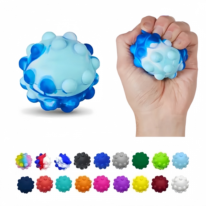 Custom 3D Push Pop Ball