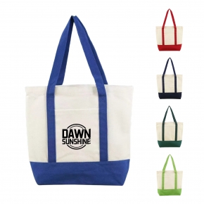 Canvas Zippered Tote