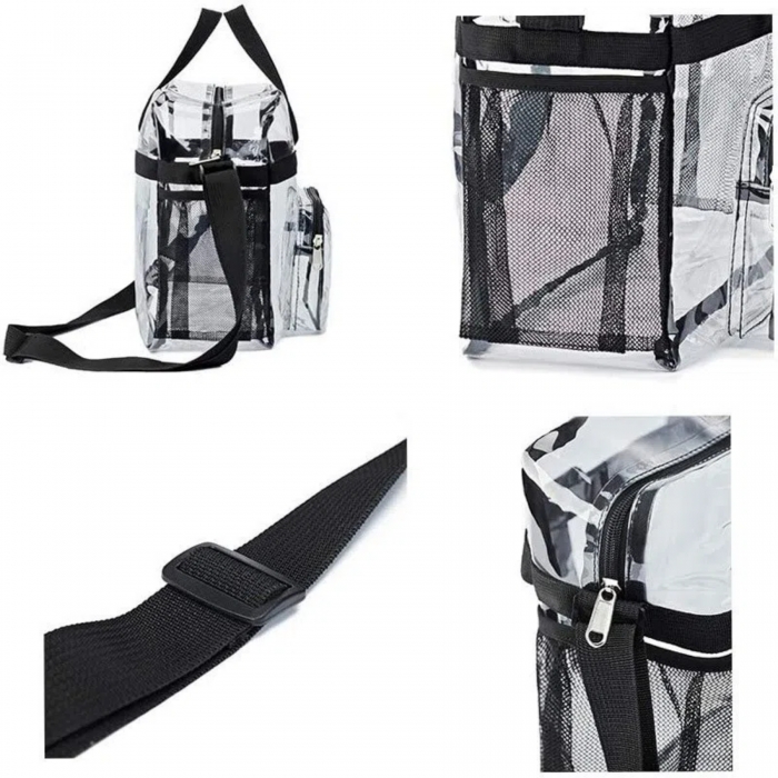 Clear PVC Tote Bag