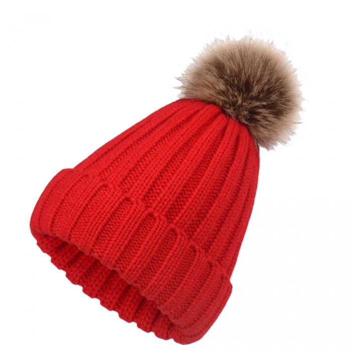 Winter Knitted Beanie Hat